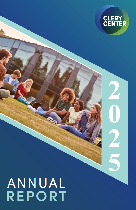 Clery Center 2025 Annual Report Cover