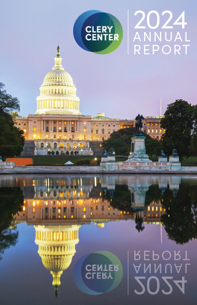Clery Center 2024 Annual Report Cover