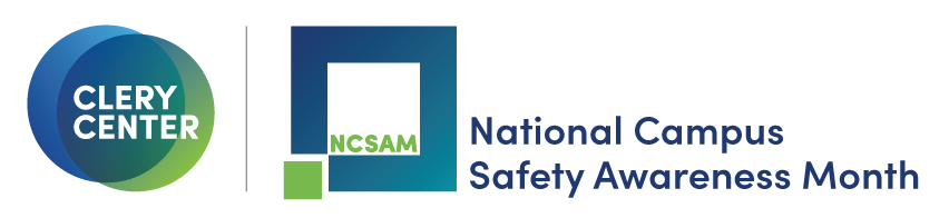 Clery Center National Campus Safety Awareness Month logo