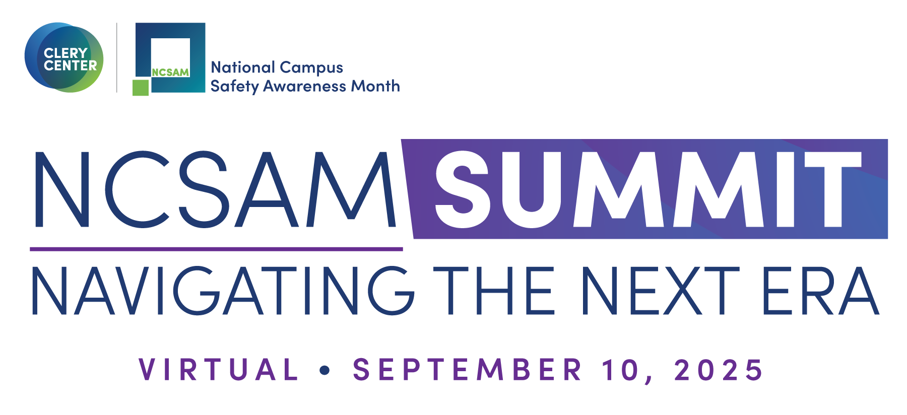 NCSAM 2025 Virtual Summit logo